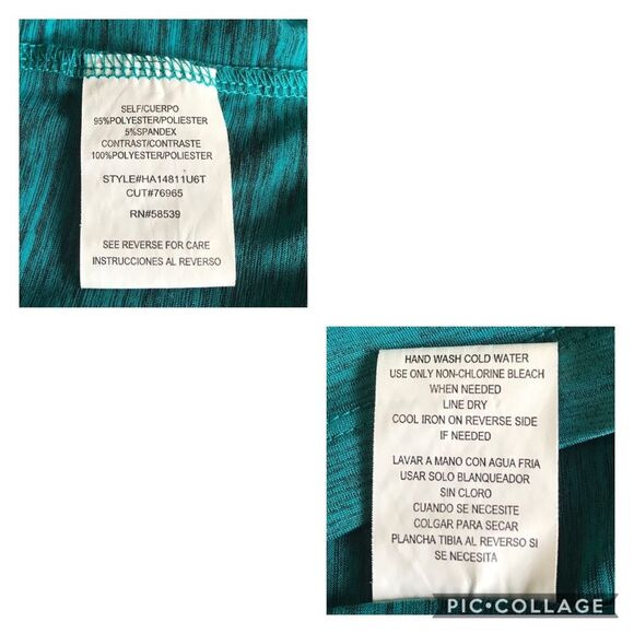 Speechless Embellished Beaded Tank Top Flowy Tie Back Sz XL - Picture 9 of 10